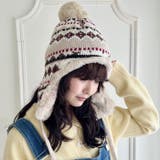 ノルディック柄イヤーフラップファーニットキャップ | Outfitter lab | 詳細画像19