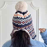ノルディック柄イヤーフラップファーニットキャップ | Outfitter lab | 詳細画像26