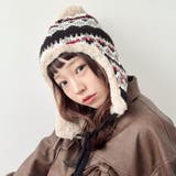 ノルディック柄イヤーフラップファーニットキャップ | Outfitter lab | 詳細画像9