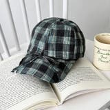 チェック/フラワーリボンキャップ | Outfitter lab | 詳細画像10