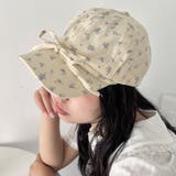 チェック/フラワーリボンキャップ | Outfitter lab | 詳細画像11