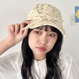 チェック/フラワーリボンキャップ | Outfitter lab | 詳細画像13