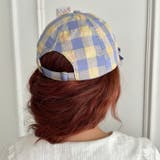 チェック/フラワーリボンキャップ | Outfitter lab | 詳細画像32