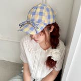 チェック/フラワーリボンキャップ | Outfitter lab | 詳細画像33