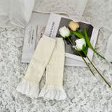 コットンレース付きリブレッグウォーマー | Outfitter lab | 詳細画像16 