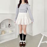 コットンレース付きリブレッグウォーマー | Outfitter lab | 詳細画像21 