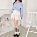 コットンレース付きリブレッグウォーマー | Outfitter lab | 詳細画像27 