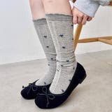 小花柄ハイソックス | Outfitter lab | 詳細画像18