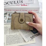 ベージュ | ヴィンテージライクコンチョミニウォレット | Outfitter lab