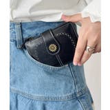 ブラック | ヴィンテージライクコンチョミニウォレット | Outfitter lab