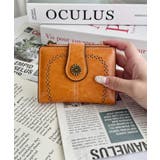 キャメル | ヴィンテージライクコンチョミニウォレット | Outfitter lab