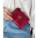 レッド | ヴィンテージライクコンチョミニウォレット | Outfitter lab