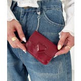 レッド | ヴィンテージライクハートカードケース | Outfitter lab