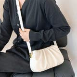 2WAYタックデザインPUショルダーバッグ | Outfitter lab | 詳細画像16 