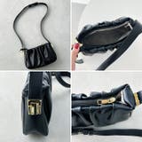 2WAYタックデザインPUショルダーバッグ | Outfitter lab | 詳細画像25 