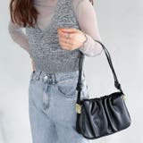 2WAYタックデザインPUショルダーバッグ | Outfitter lab | 詳細画像6 