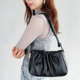 2WAYタックデザインPUショルダーバッグ | Outfitter lab | 詳細画像7 