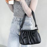 2WAYタックデザインPUショルダーバッグ | Outfitter lab | 詳細画像8 