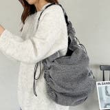 シャーリングドロストショルダーラメバッグ | Outfitter lab | 詳細画像18