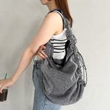 シャーリングドロストショルダーラメバッグ | Outfitter lab | 詳細画像21