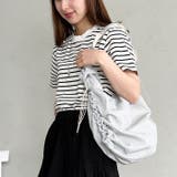 シャーリングドロストショルダーラメバッグ | Outfitter lab | 詳細画像9