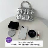 2WAYギャザーレザーミニバッグ | Outfitter lab | 詳細画像3 