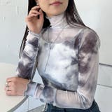 袖シャーリングメロウハイネックシアーインナートップス | Outfitter lab | 詳細画像6