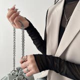 袖シャーリングメロウハイネックシアーインナートップス | Outfitter lab | 詳細画像39