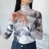 袖シャーリングメロウハイネックシアーインナートップス | Outfitter lab | 詳細画像7