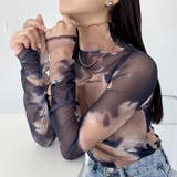袖シャーリングメロウハイネックシアーインナートップス | Outfitter lab | 詳細画像56