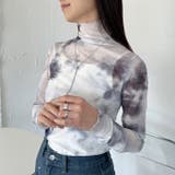 袖シャーリングメロウハイネックシアーインナートップス | Outfitter lab | 詳細画像8