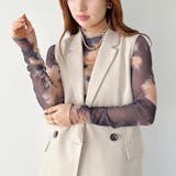袖シャーリングメロウハイネックシアーインナートップス | Outfitter lab | 詳細画像58