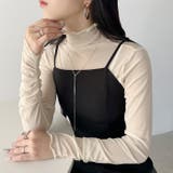 袖シャーリングメロウハイネックシアーインナートップス | Outfitter lab | 詳細画像60
