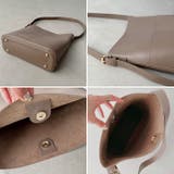 【A4収納可】フェイクレザーバケツショルダーバッグ | Outfitter lab | 詳細画像41 