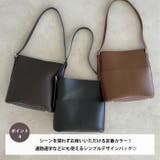 【A4収納可】フェイクレザーバケツショルダーバッグ | Outfitter lab | 詳細画像5 