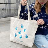 【A4収納可】フラワー刺繍トートバッグ | Outfitter lab | 詳細画像11 