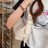 フェイクレザーベルトデザインハンドバッグ | Outfitter lab | 詳細画像13