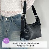 フェイクレザーベルトデザインハンドバッグ | Outfitter lab | 詳細画像2 