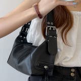 フェイクレザーベルトデザインハンドバッグ | Outfitter lab | 詳細画像9