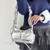 ギャザーショルダーリボンバッグ | Outfitter lab | 詳細画像24