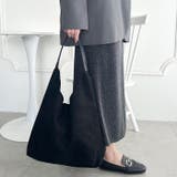 ポーチ付き スウェード風ワンハンドルバッグ | Outfitter lab | 詳細画像9 