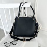 【A4収納可能】PUダブルショルダートートバッグ ショルダーバッグ | Outfitter lab | 詳細画像11