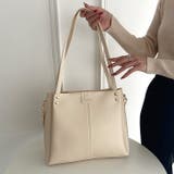 【A4収納可能】PUダブルショルダートートバッグ ショルダーバッグ | Outfitter lab | 詳細画像21 