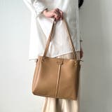 【A4収納可能】PUダブルショルダートートバッグ ショルダーバッグ | Outfitter lab | 詳細画像33 