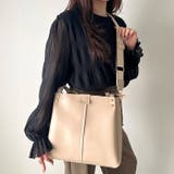 【A4収納可能】PUダブルショルダートートバッグ ショルダーバッグ | Outfitter lab | 詳細画像35 