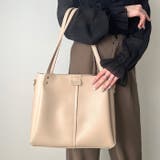 【A4収納可能】PUダブルショルダートートバッグ ショルダーバッグ | Outfitter lab | 詳細画像39 