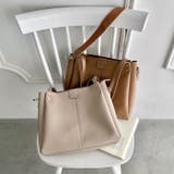 【A4収納可能】PUダブルショルダートートバッグ ショルダーバッグ | Outfitter lab | 詳細画像47 