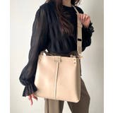 ベージュ系その他 | 【A4収納可能】PUダブルショルダートートバッグ ショルダーバッグ | Outfitter lab