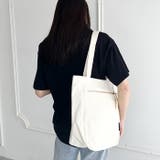 【A4収納可能】ファスナーポケット付き縦型トートバッグ | Outfitter lab | 詳細画像13