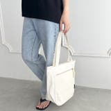 【A4収納可能】ファスナーポケット付き縦型トートバッグ | Outfitter lab | 詳細画像15